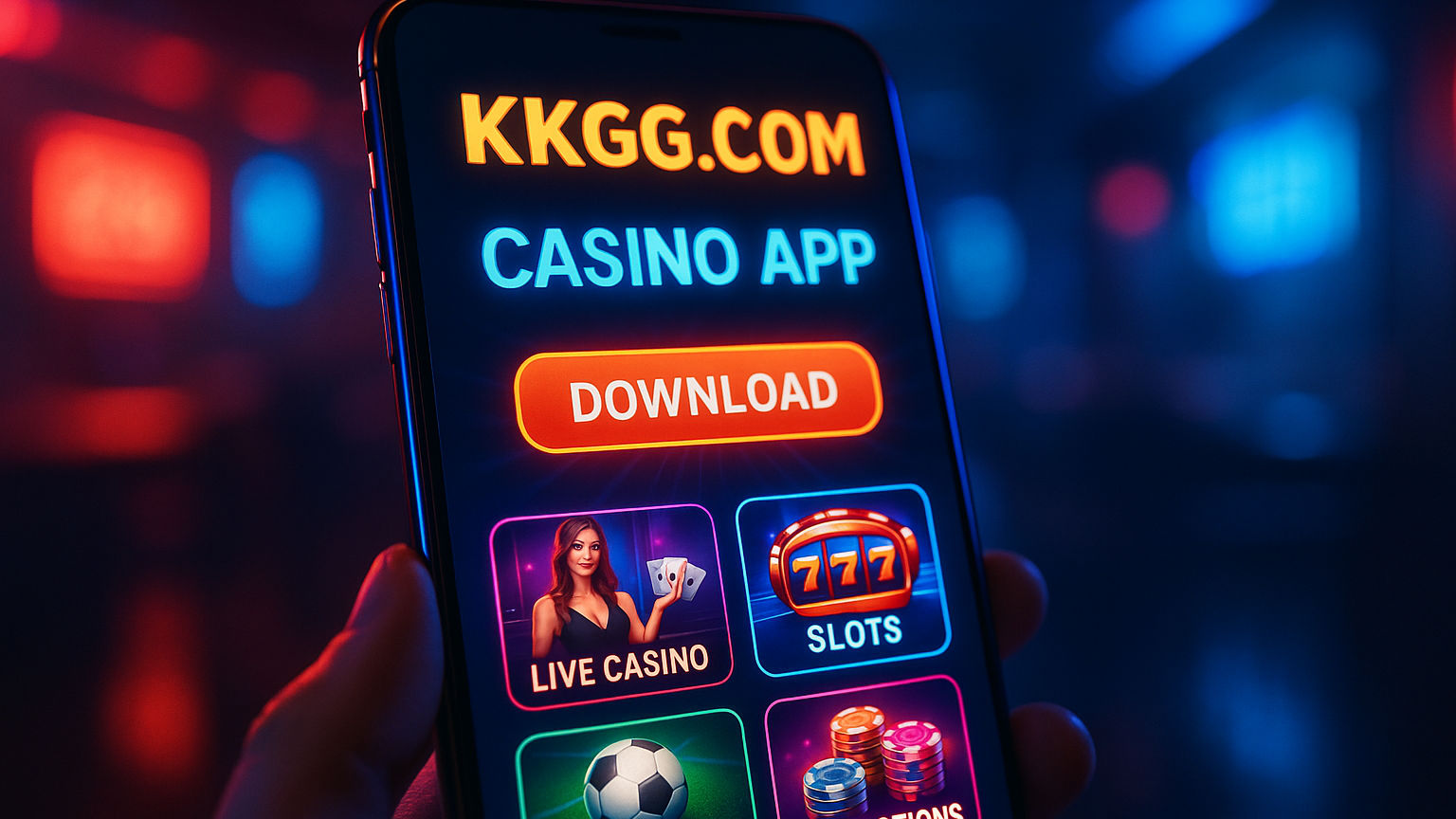 Baixar o KKGG.COM Cassino App