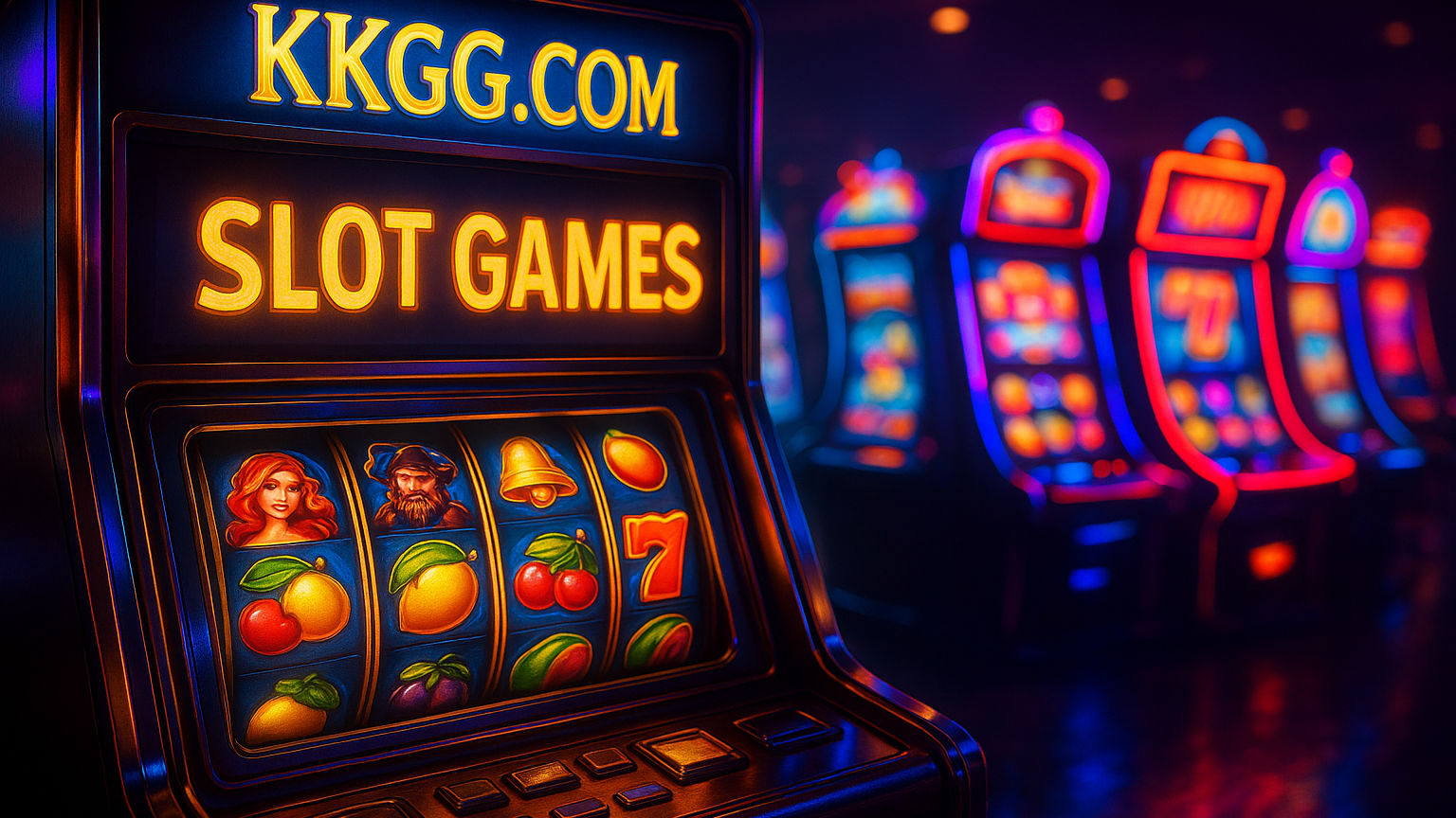 Explore o mundo das slot machines no KKGG.COM Casino